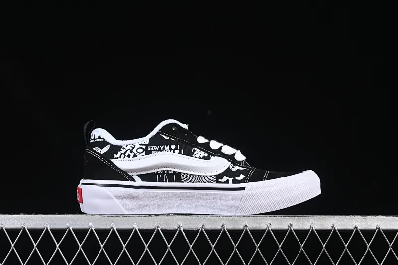 All categories Vans Vans series Vans Low Vans low-top Vans Knu Skool Comfortable and fashionable non-slip wear-resistant low-top casual bread shoes VN000CS0239
